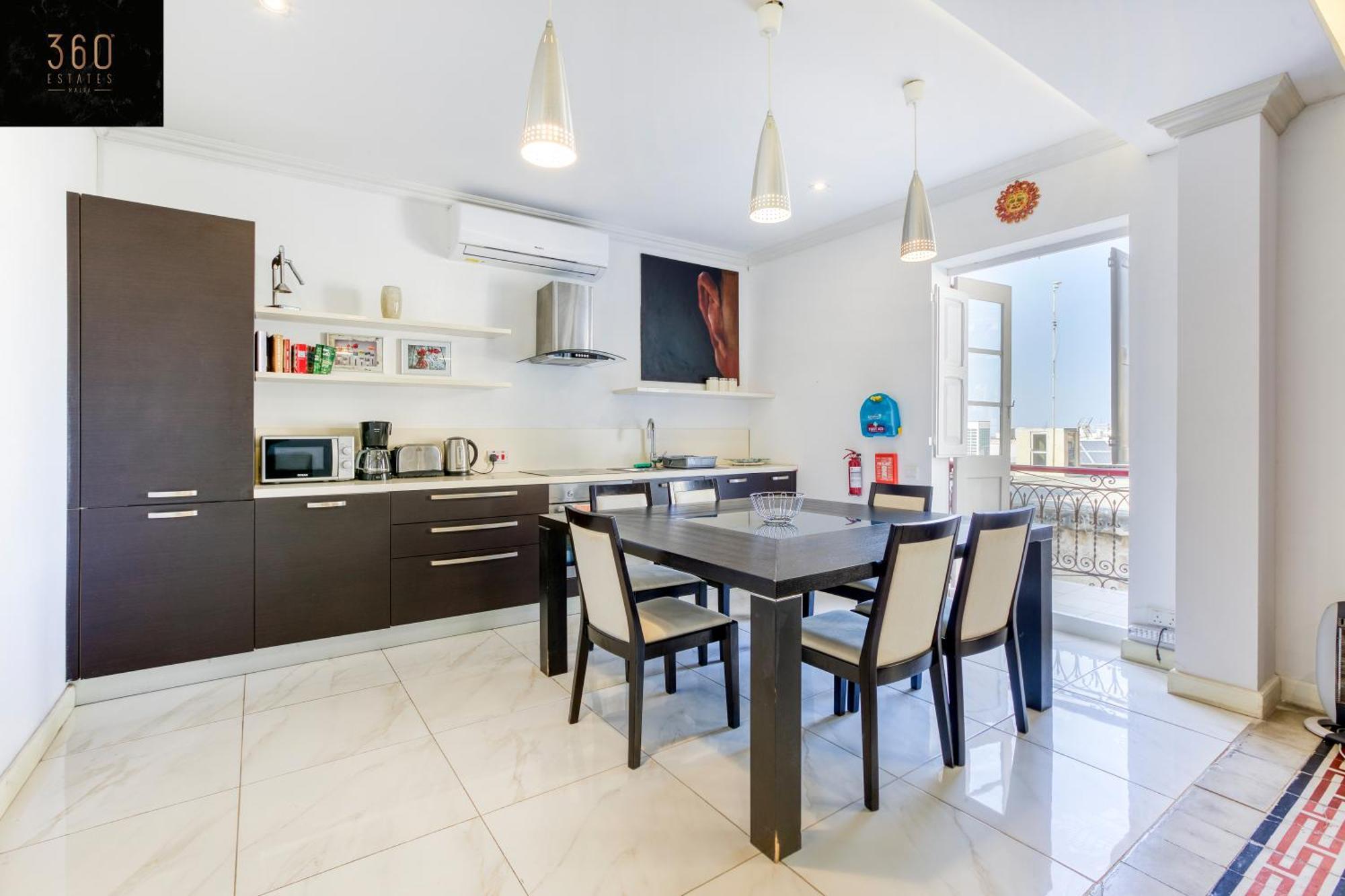 A 1Br Stylish, Fully Equipped Home In The Capital By 360 Estates Βαλέτα Εξωτερικό φωτογραφία