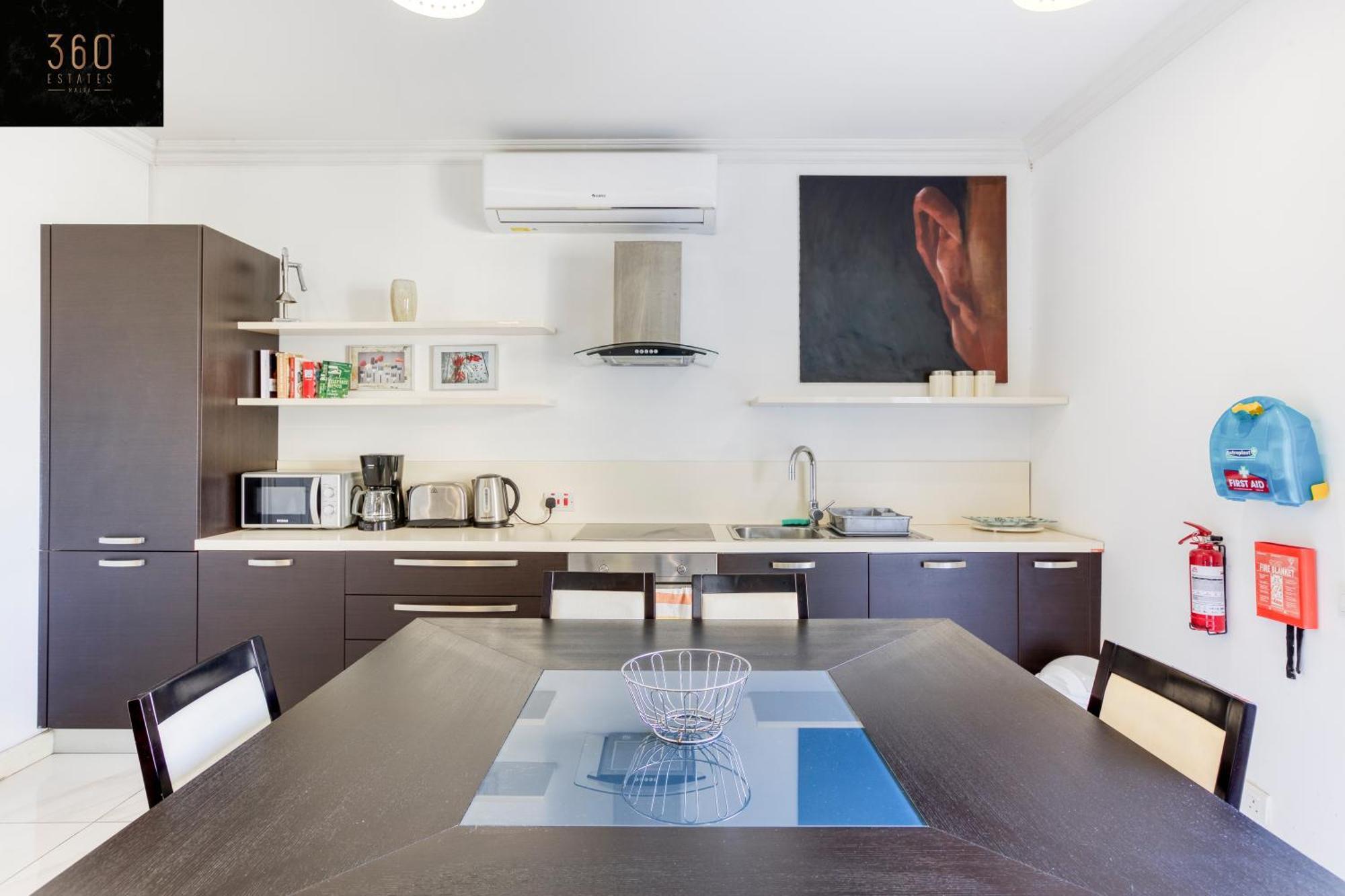 A 1Br Stylish, Fully Equipped Home In The Capital By 360 Estates Βαλέτα Εξωτερικό φωτογραφία